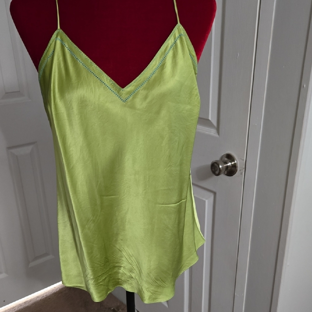 J. Crew Lime Green Camisole